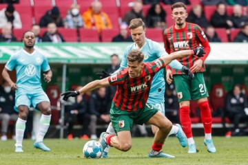 德甲中游对决:奥格斯堡 VS 柏林联合,积分相近的较量